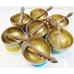 F257 Complete Set of all 7 Chakra Healing Tibetan Singing Bowl 5"  Made in Nepal